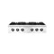 Forno COSSATO ALTA QUALITA 36In. GAS RANGETOP FCTGS5737-36 - alternate 1